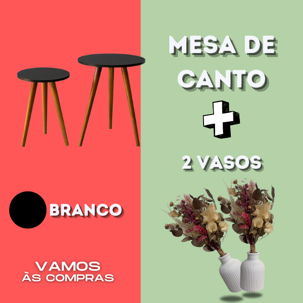 Conjunto Mesas de Canto