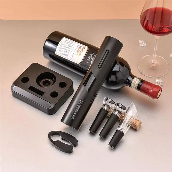 Abridor de Vinho Elétrico Recarregável - Vamos às Compras