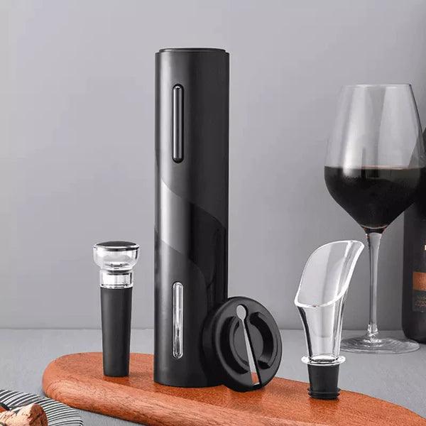 Abridor de Vinho Elétrico Recarregável - Vamos às Compras