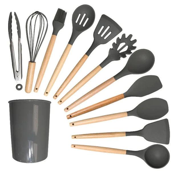 KIT 12 Peças Utensílios Para Cozinha + Bolsa Térmica + Frete Grátis - Vamos às Compras