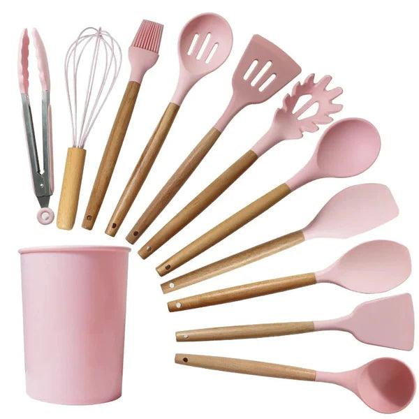 KIT 12 Peças Utensílios Para Cozinha + Bolsa Térmica + Frete Grátis - Vamos às Compras