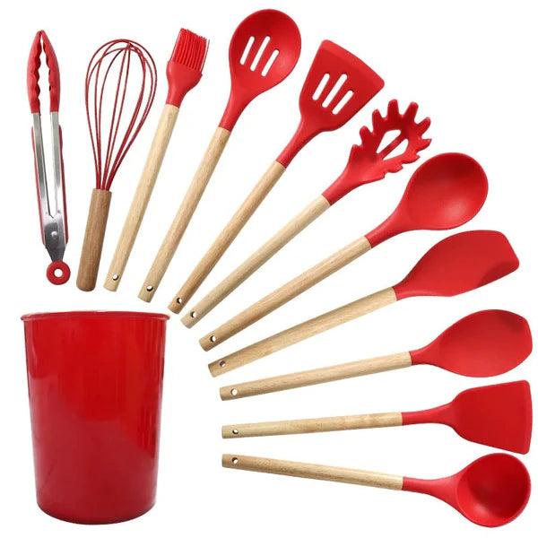 KIT 12 Peças Utensílios Para Cozinha + Bolsa Térmica + Frete Grátis - Vamos às Compras