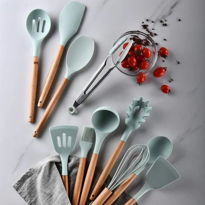 KIT 12 Peças Utensílios Para Cozinha + Frete Grátis