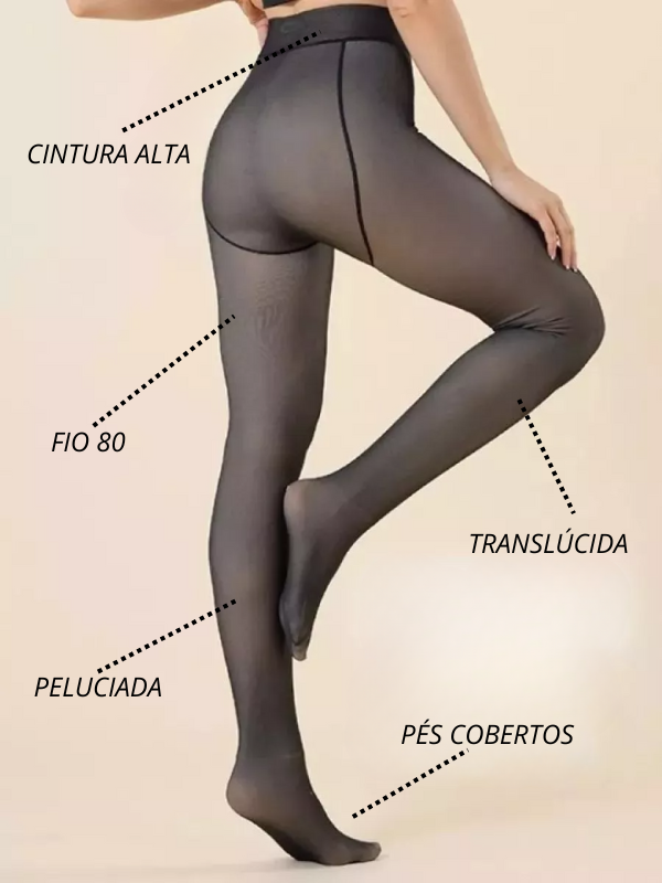 (Leve 2 pague 1) Calça Legging Peluciada Lacapri - Por tempo limitado