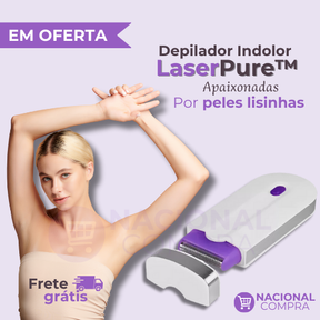 Depilador Indolor 2 em 1 - LaserPure™ + [Brinde Exclusivo]