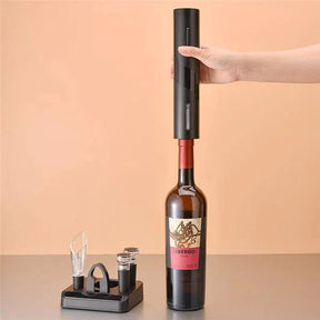 Abridor de Vinho Elétrico Recarregável - Vamos às Compras