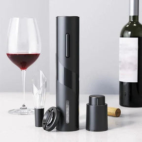 Abridor de Vinho Elétrico Recarregável - Vamos às Compras