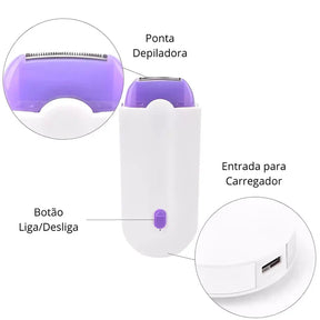 Depilador Indolor 2 em 1 - LaserPure™ + [Brinde Exclusivo]