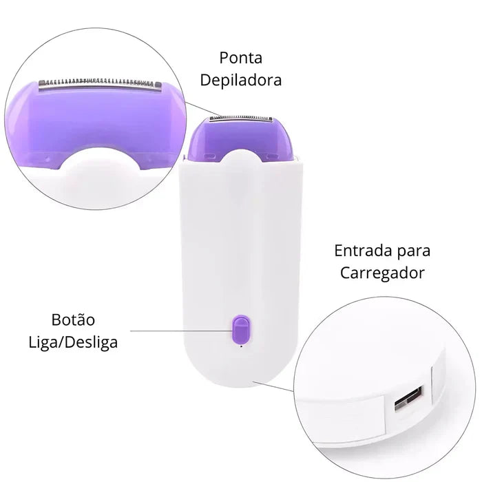 Depilador Indolor 2 em 1 - LaserPure™ + [Brinde Exclusivo]