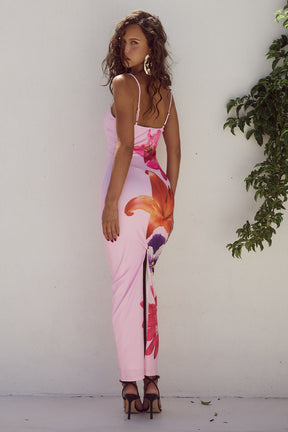 Vestido Longo Floral - Tulip