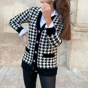 Cardigan de Lã Premium - Classic