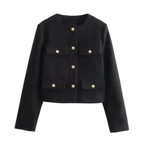 Casaco Casual Tweed