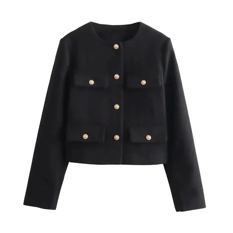 Casaco Casual Tweed