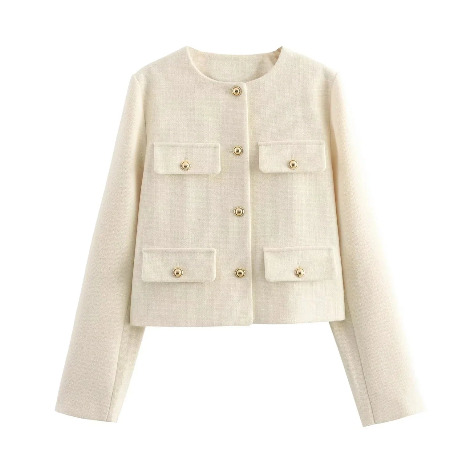 Casaco Casual Tweed