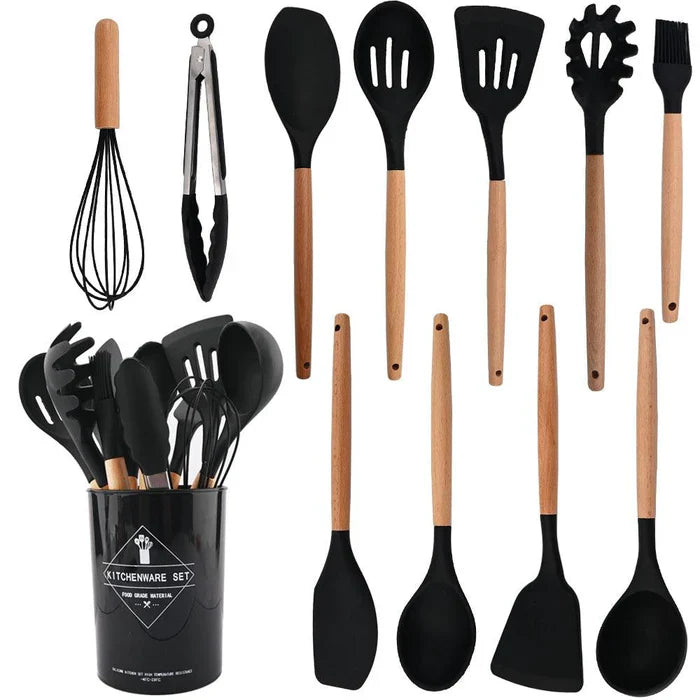 KIT 12 Peças Utensílios Para Cozinha + Frete Grátis